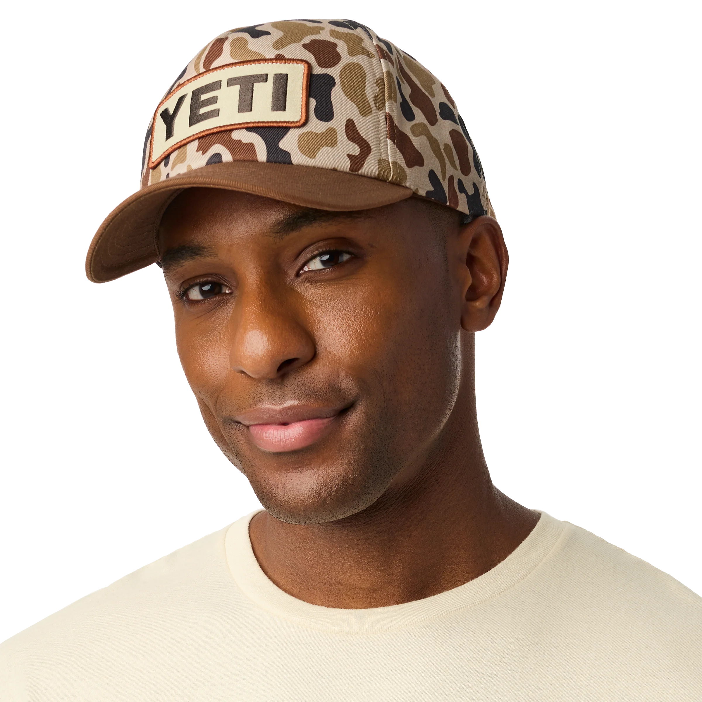YETI? Wetlands Camo Logo Badge Mid Pro Flat Brim hat - Image 6