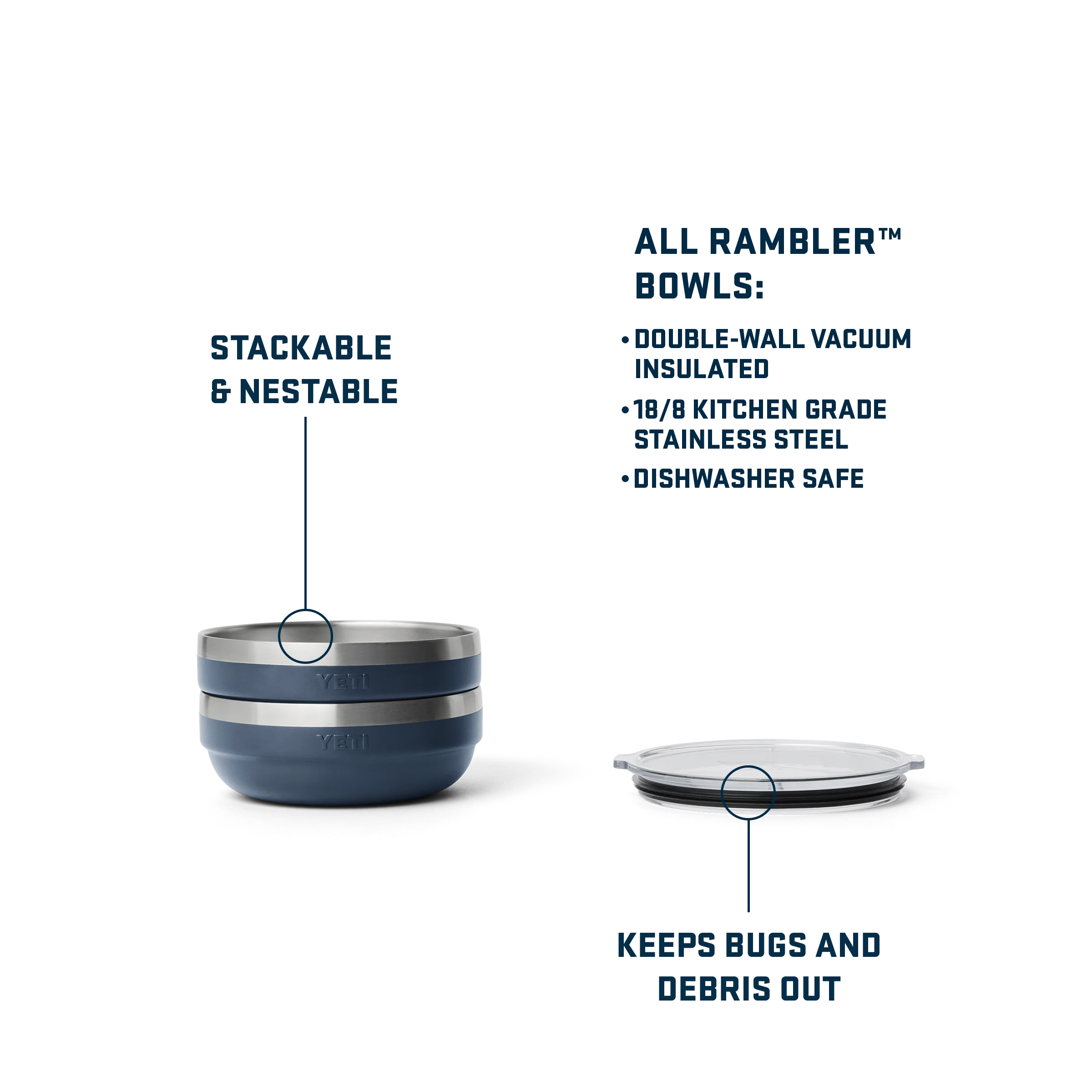 Rambler® Small Insulated Low Bowl - Image 7