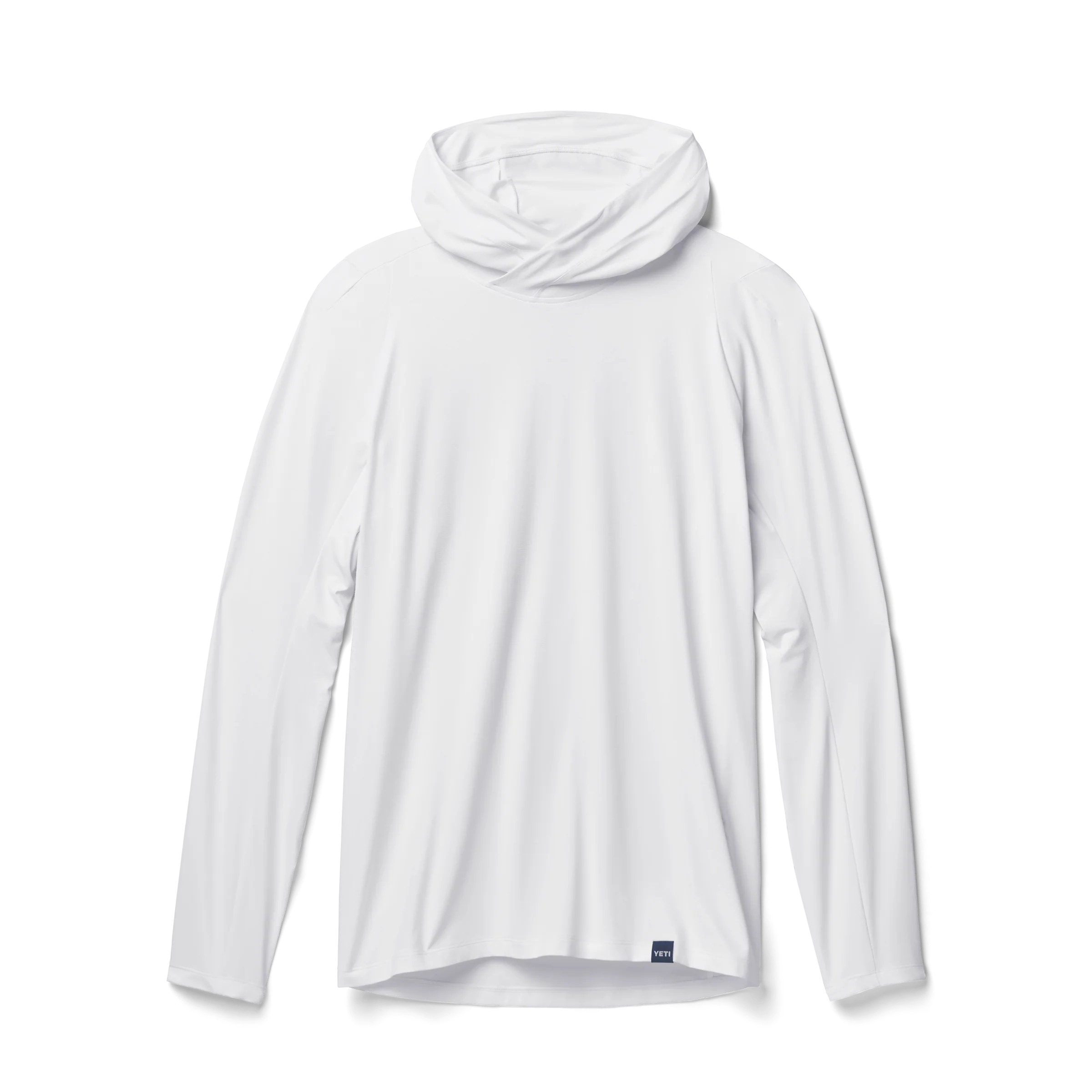 Men's Hooded Ultra Lightweight Sunshirt White