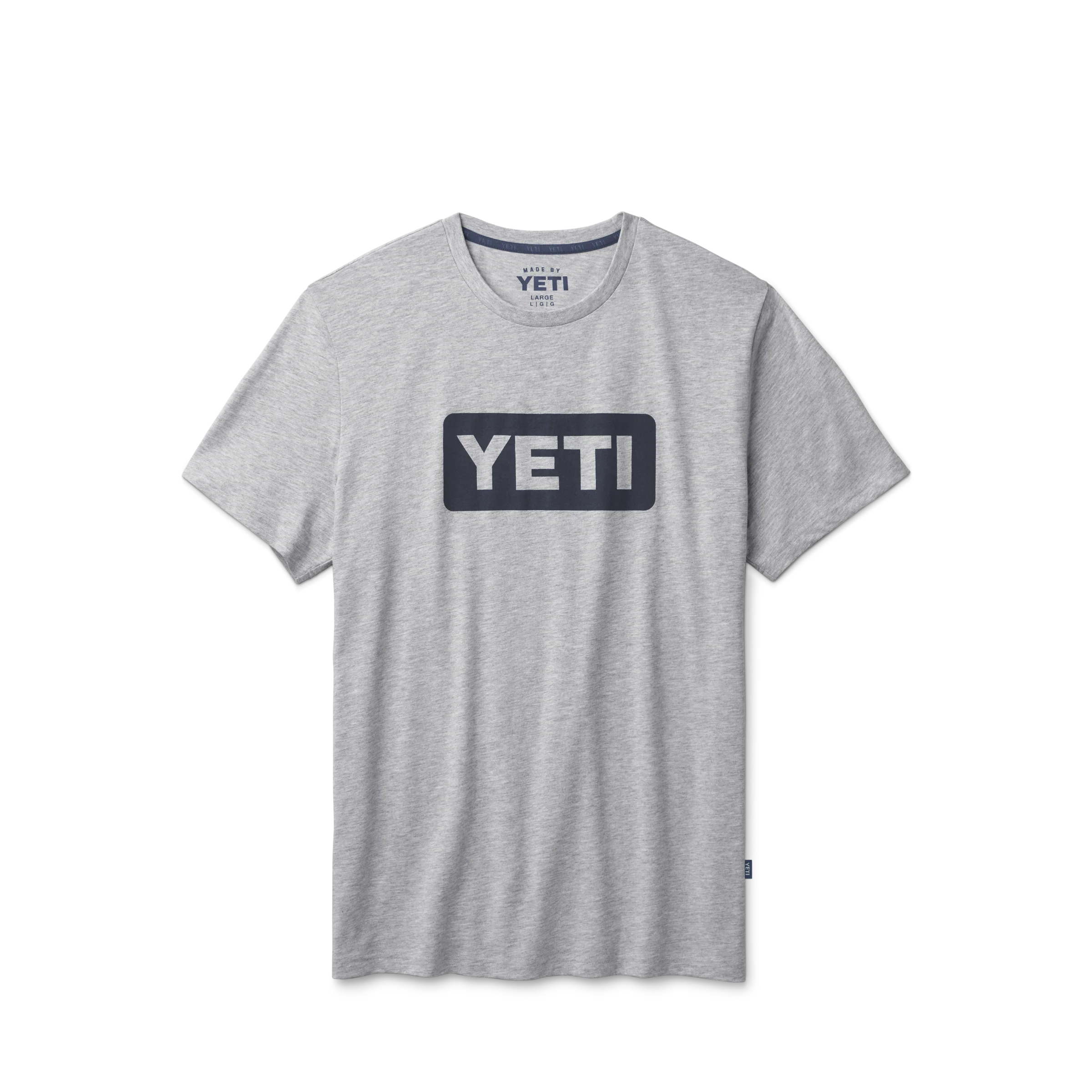 Short Sleeve T-Shirt Heather Grey/Navy